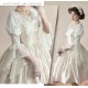 Red Maria Butterfly Shadows Blouse and Underskirt(Reservation/Full Payment Without Shipping)